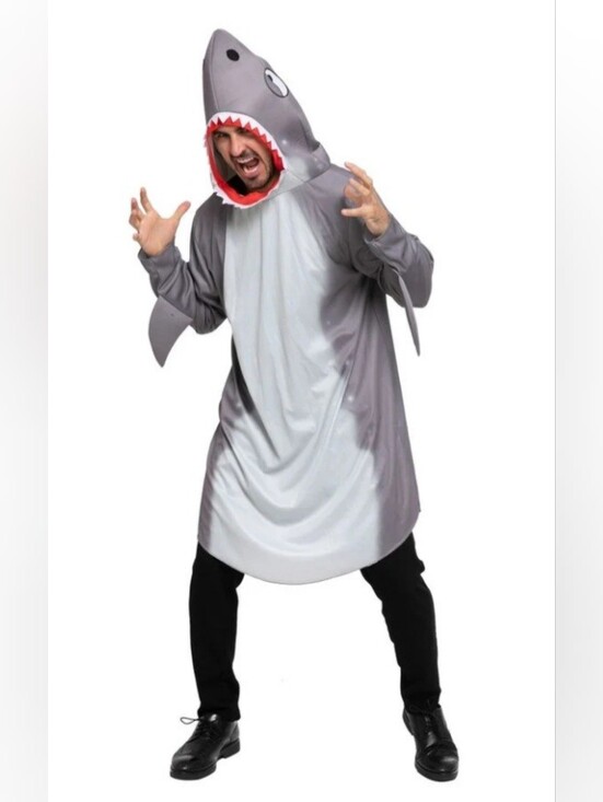 Spooktacular Creations Other - Spooktacular Creations Adult Gray Shark Costume/Halloween Outfit